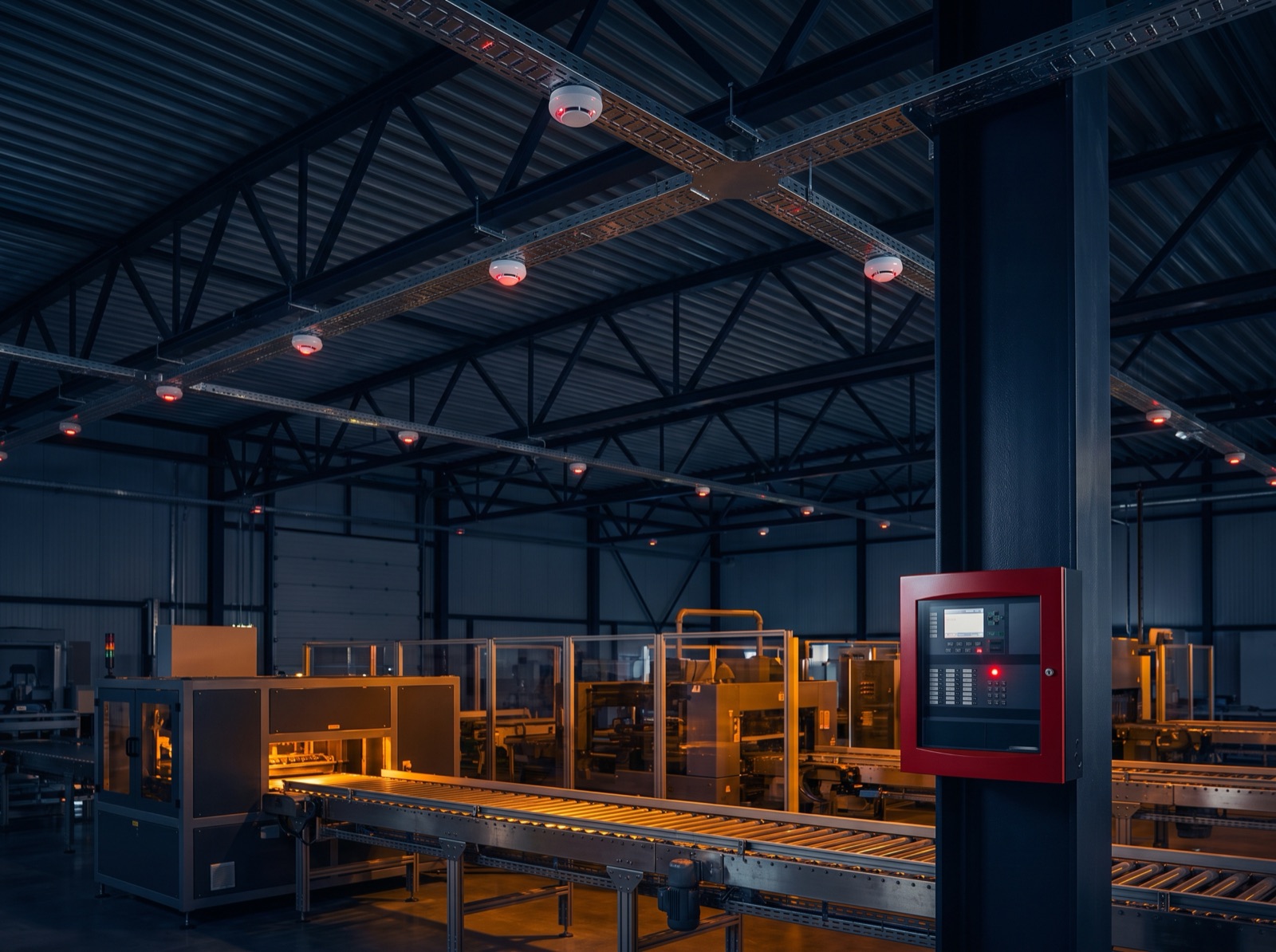 Production facility fire detection renewal