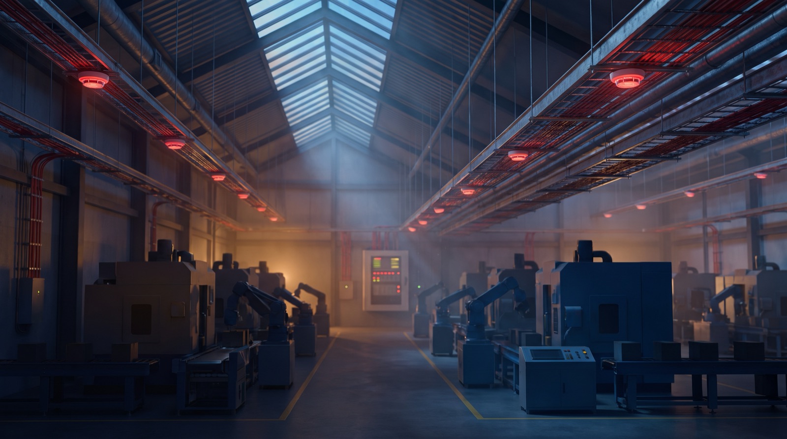 Production facility fire detection renewal